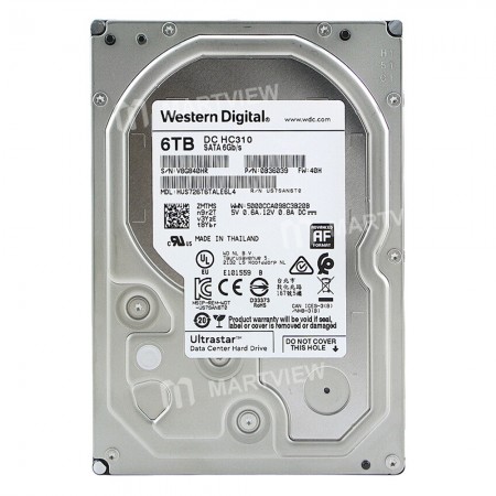 Western Digital 6TB 7200rpm SATA III 3.5" Internal HDD - ( 5 Years Manufacturer Warranty)