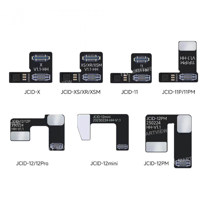 jcid face-id-no-removal-repair-flex-cable-for-iphone-x-to-12pro-max-8