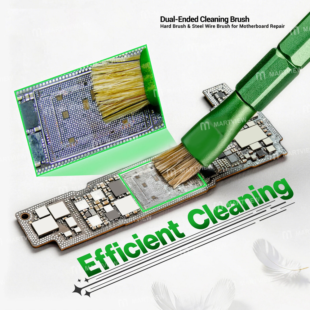 2uul cl15-dual-ended-cleaning-brush-hard-brush-steel-wire-brush-for-motherboard-repair-4