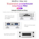 orico ms10-series-usb-c-10gbps-full-cover-expansion-enclosure-for-apple-mac-mini-without-hard-drive-