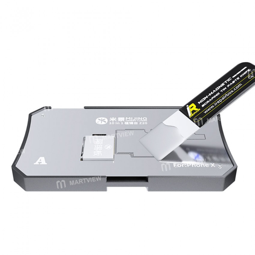 MiJing 0.4mm Non-Magnetic Scraping Tin Paste Scraper Knife