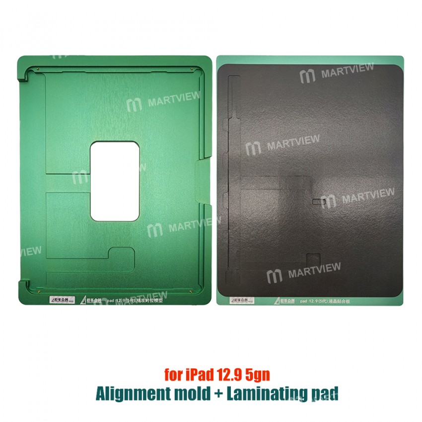LCD Screen OCA Laminating Pad & Alignment Metal Mould for iPad 12.9 5GN