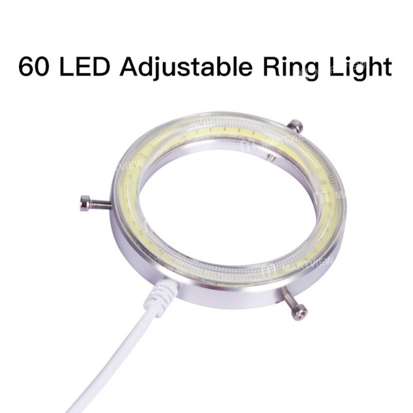 Kaisi 60 LED Ultrathin Adjustable Microscope Ring Light