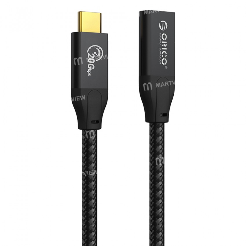 Orico CY32 / CLY32 Type-C 20Gbps Data Transfer 100W Fast Charge Male to Female Extension Cable