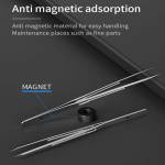 MaAnt SS-A SS-A1 Non-Magnetic Stainless Steel Precision Hand Polish Tweezer
