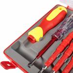 3017 26-in-1 Precision Removable Magnetic Insulated Screwdriver Set for Household Repair