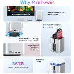 orico m435-minitower-m2-ssd-35-inch-hard-drive-enclosure-hybrid-storage-for-mac-mini-2024-4