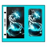 Universal 8inch Mobile Phone Animated Rainbow Color Back Film for Martview SP-01 Intelligent Cutting