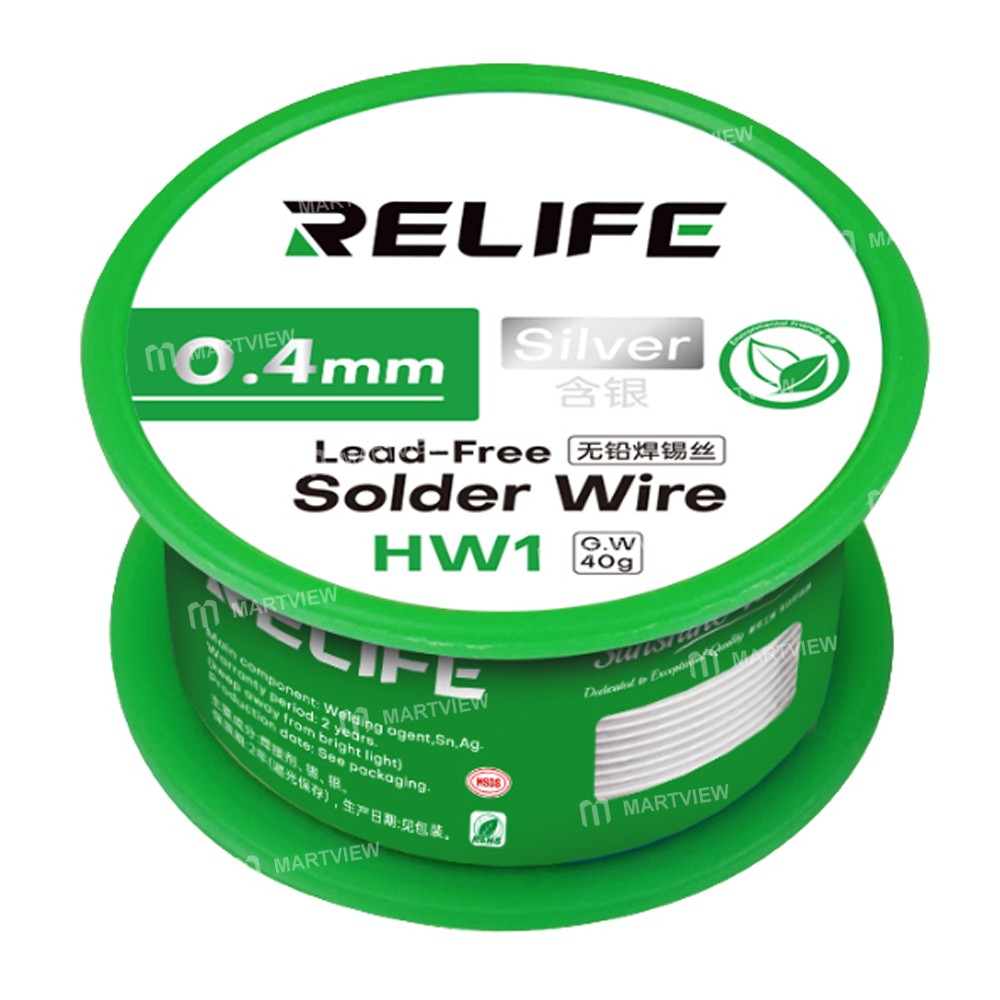relife hw1-40g-03-to-08mm-high-purity-environmentally-friendly-lead-free-solder-wire-2