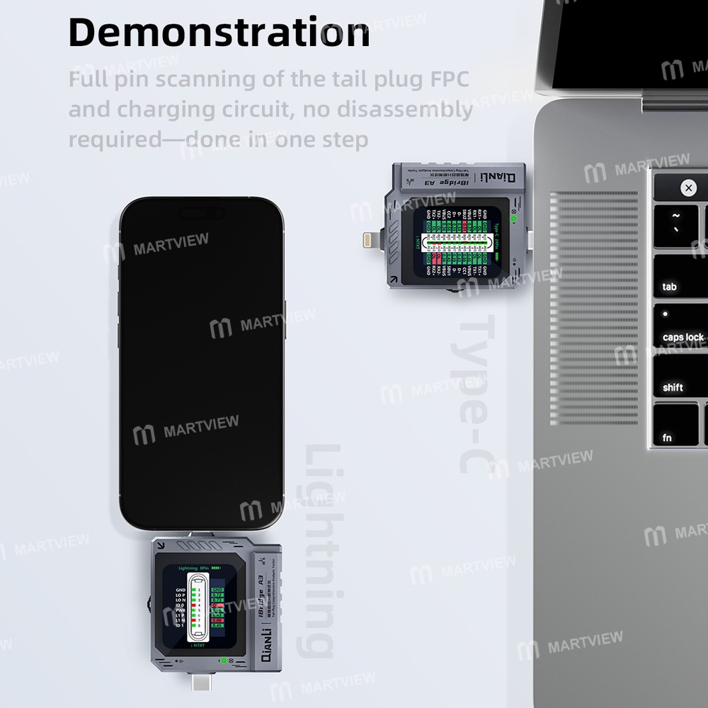 qianli ibridge-a3-tail-plug-comprehensive-analysis-tester-for-lightning-type-c-interface-devices-11
