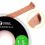 2UUL Double Side Solder Sucking Wire Strong BGA Desoldering Solder Wick