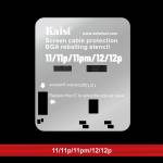 kaisi lcd-screen-cable-protection-bga-reballing-stencil-for-iphone-11-to-14pro-max-6