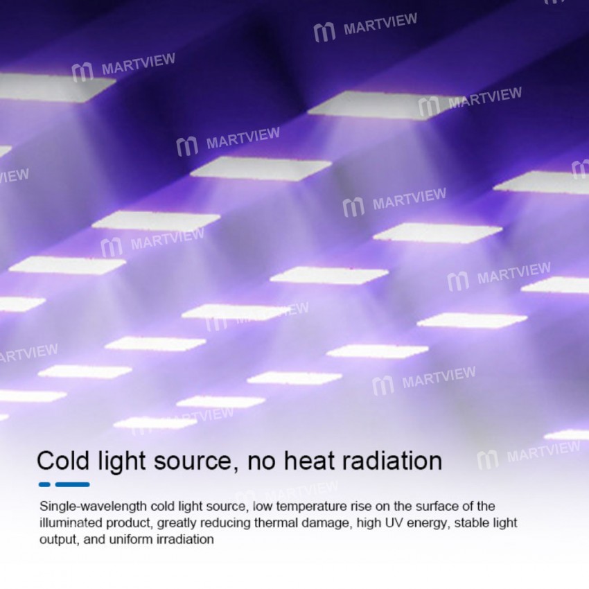 Sunshine S-918B UV Glue Curing Purple Light Box for OCA Bonding of Edge Glass