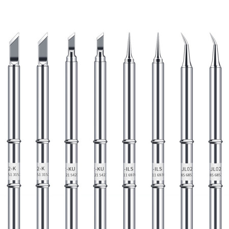 T12 Series All-in-One Soldering Iron Tips for T12 Soldering Rework Station