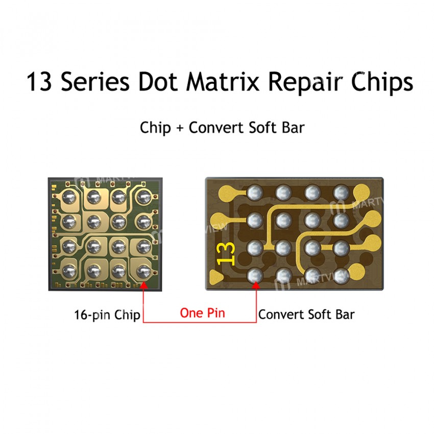 JCID Dot Matrix Repair Chip Used to Solve iPhone 13 Series Dot Matrix Face ID Problem