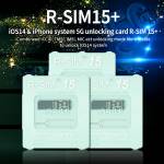 Replacement r sim 15 dual cpu aegis cloud upgraded version ios14 system universal 5g unlocking card