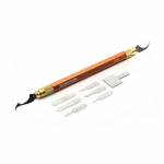 Professional S1018 A8 A9 A10 IC Chip BGA Motherboard PCB Circuit Board Repair Knife Curved Thin Blad