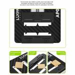 luowei lw-ap01-high-temperature-carbon-fiber-motherboard-clamp-for-iphone-and-android-4