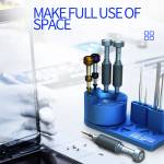 mechanic r11-pro-360-rotating-aluminum-alloy-storage-rack-for-screwdriver-tweezers-storage-3