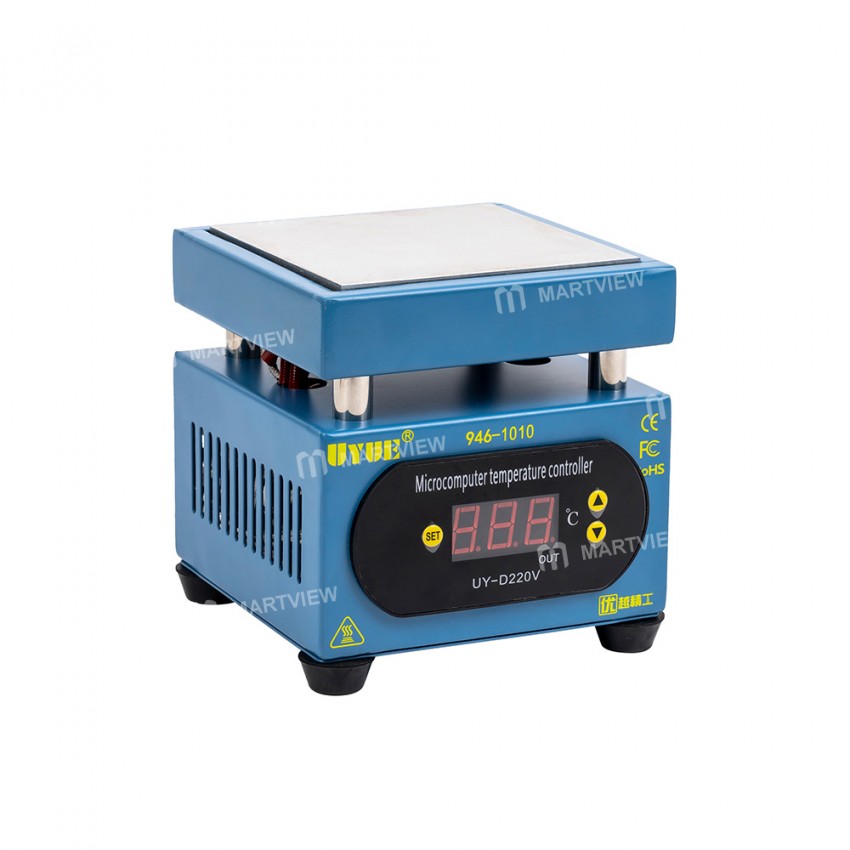 UYUE 946-1010 Hot Plate Preheat Station LCD Screen Frame Separator for iPhone X / Xs / Xs Max / XR