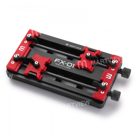 Martview FX-01 Multifunctional Dual Bearing Universal PCB Fixture with Press Buckle - India