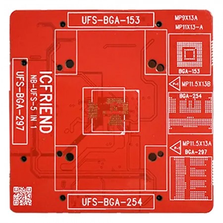 ICFriend BGA UFS 5-in-1 Base Board Support 5-in-1 Socket
