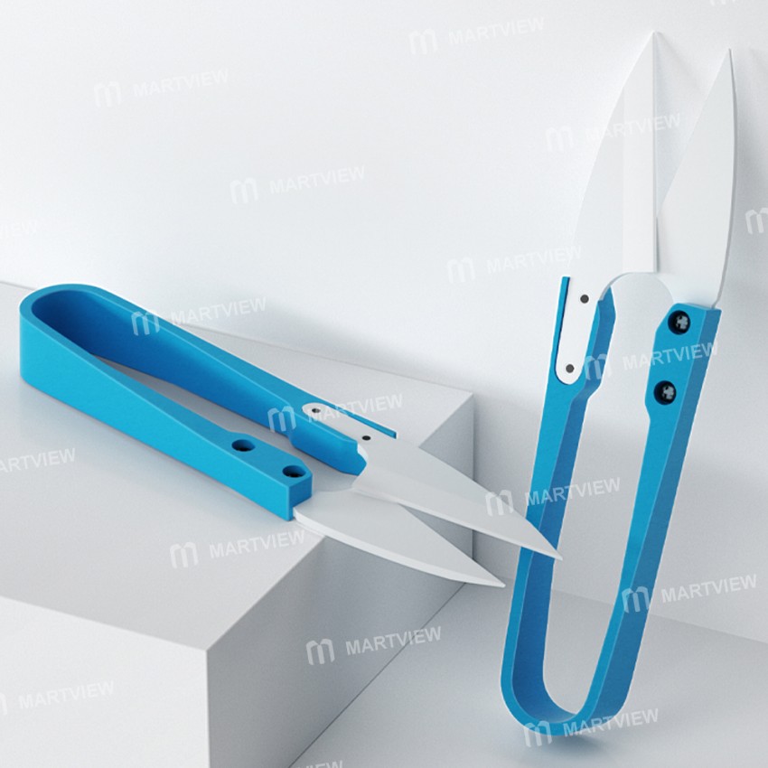 MaAnt Insulated Ceramic U-shaped Shear for Mobile Phone Repair Cutting Work
