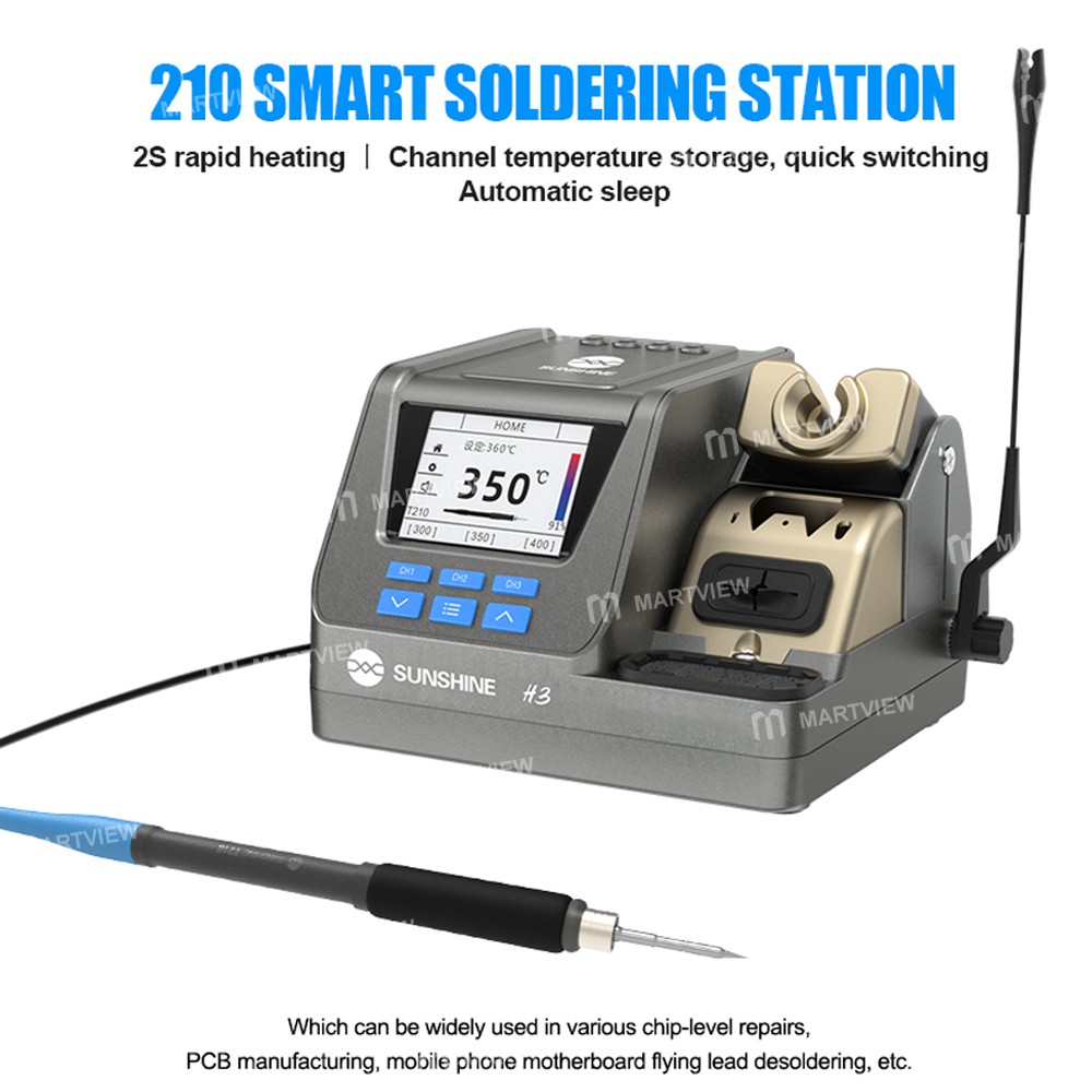 sunshine h3-c210-version-80w-intelligent-soldering-station-supports-t245-t210-t115-handles-9
