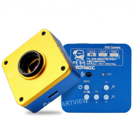 Mechanic DX-340 38MP 1080P Industrial-grade Microscope HD Camera