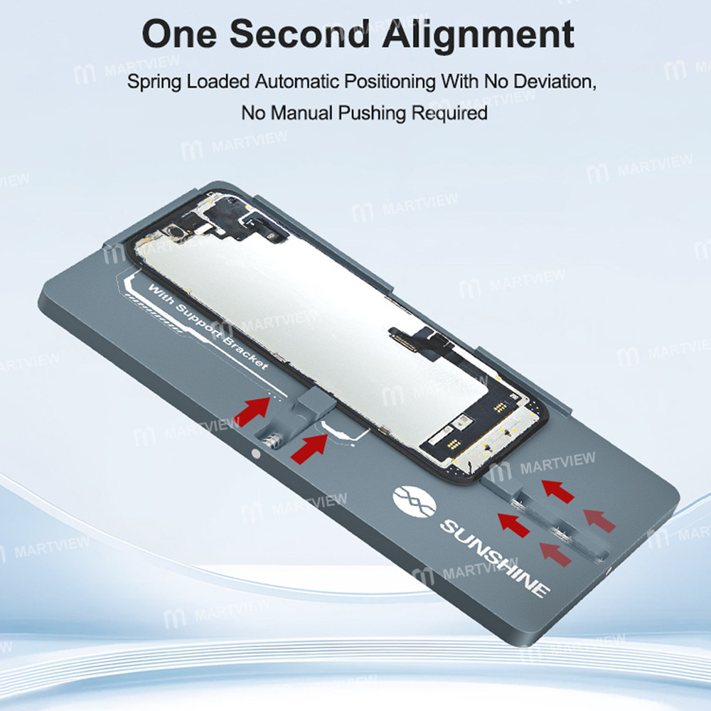 sunshine ss-061a-integrated-alignment-bonding-mold-for-iphone-12-to-17-series-9