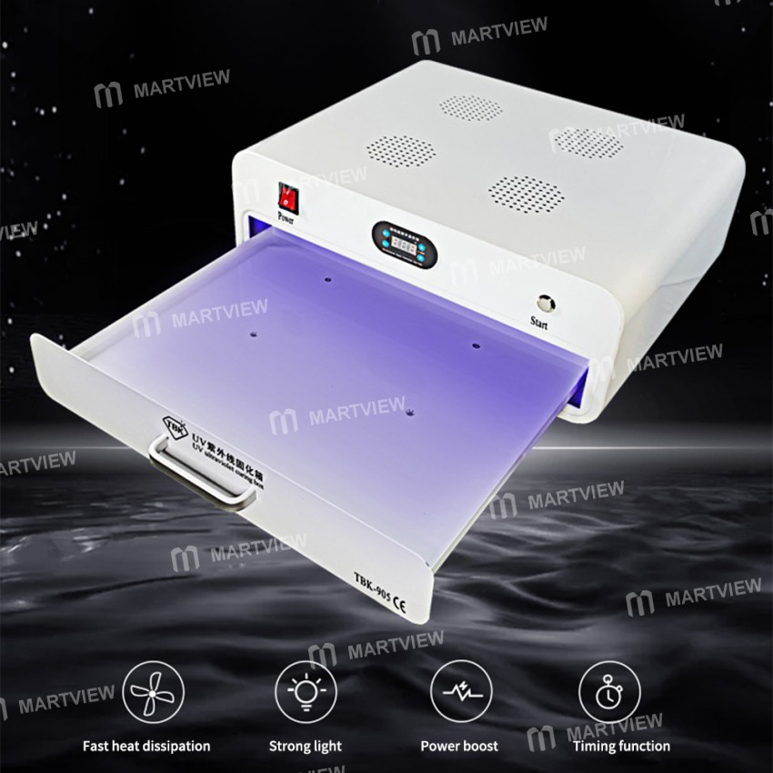 TBK-905 UV Ultraviolet Curing Box for LCD Screen Glass Laminating OCA Curing