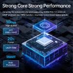 Orico M2R1 All Aluminum USB3.1 Gen2 RGB M2 NVMe SSD Enclosure for M2 NVMe SSD