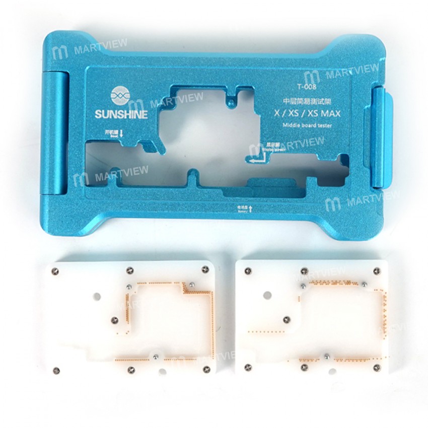 Sunshine T-008 3-in-1 Simple Middle Layer Motherboard Test Stand for iPhone X / XS / XS Max