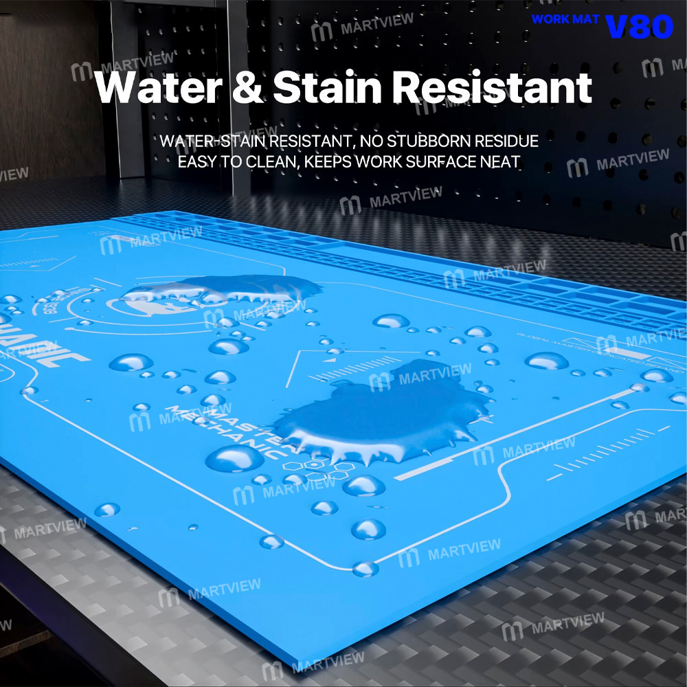 mechanic v80-35x60cm-heat-resistant-anti-corrosion-soldering-work-pad-with-parts-tray-6
