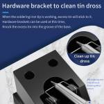 luxianzi l009-3-in-1-multi-function-bakelite-soldering-iron-stand-with-cleaning-ball-11