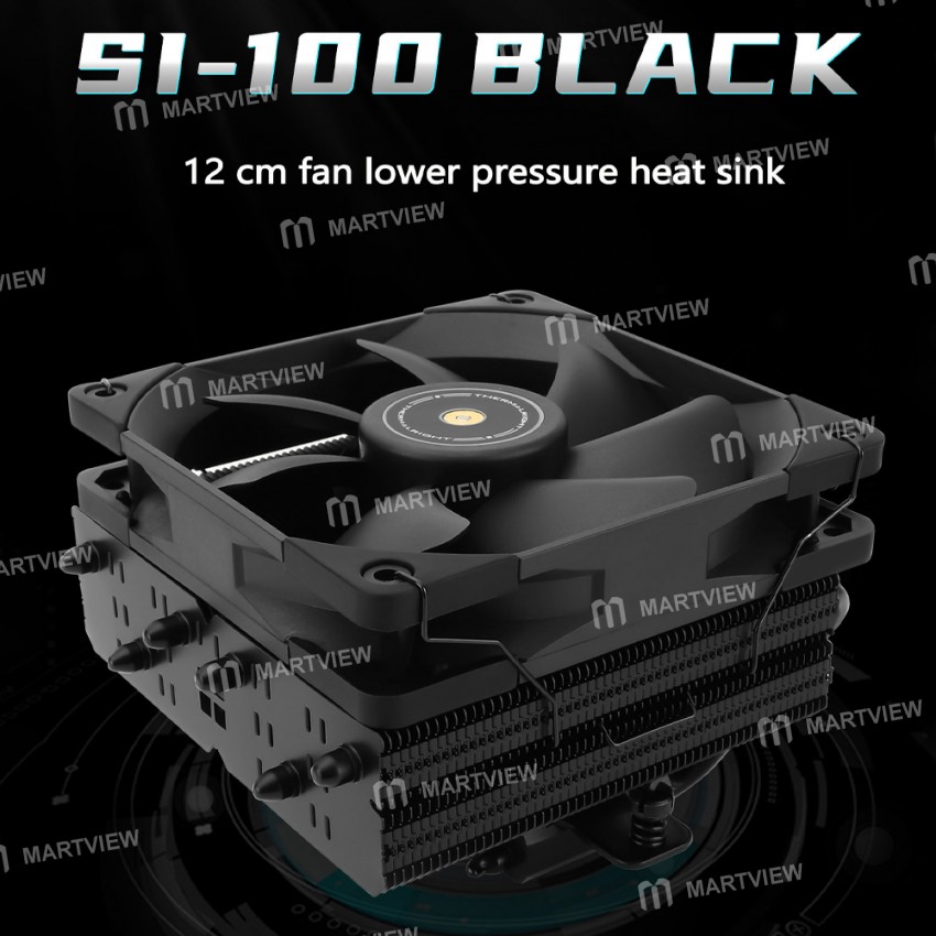 thermalright si-100-black-6-heatpipe-cpu-air-cooling-radiator-for-lga1700-am4-am5-8
