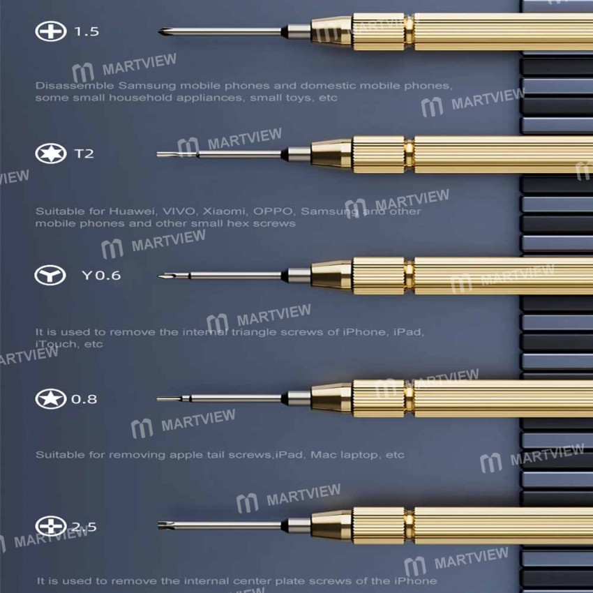 ppd magnetic-precision-hardening-s2-screwdriver-for-phone-watch-tablet-disassembly-repair-4