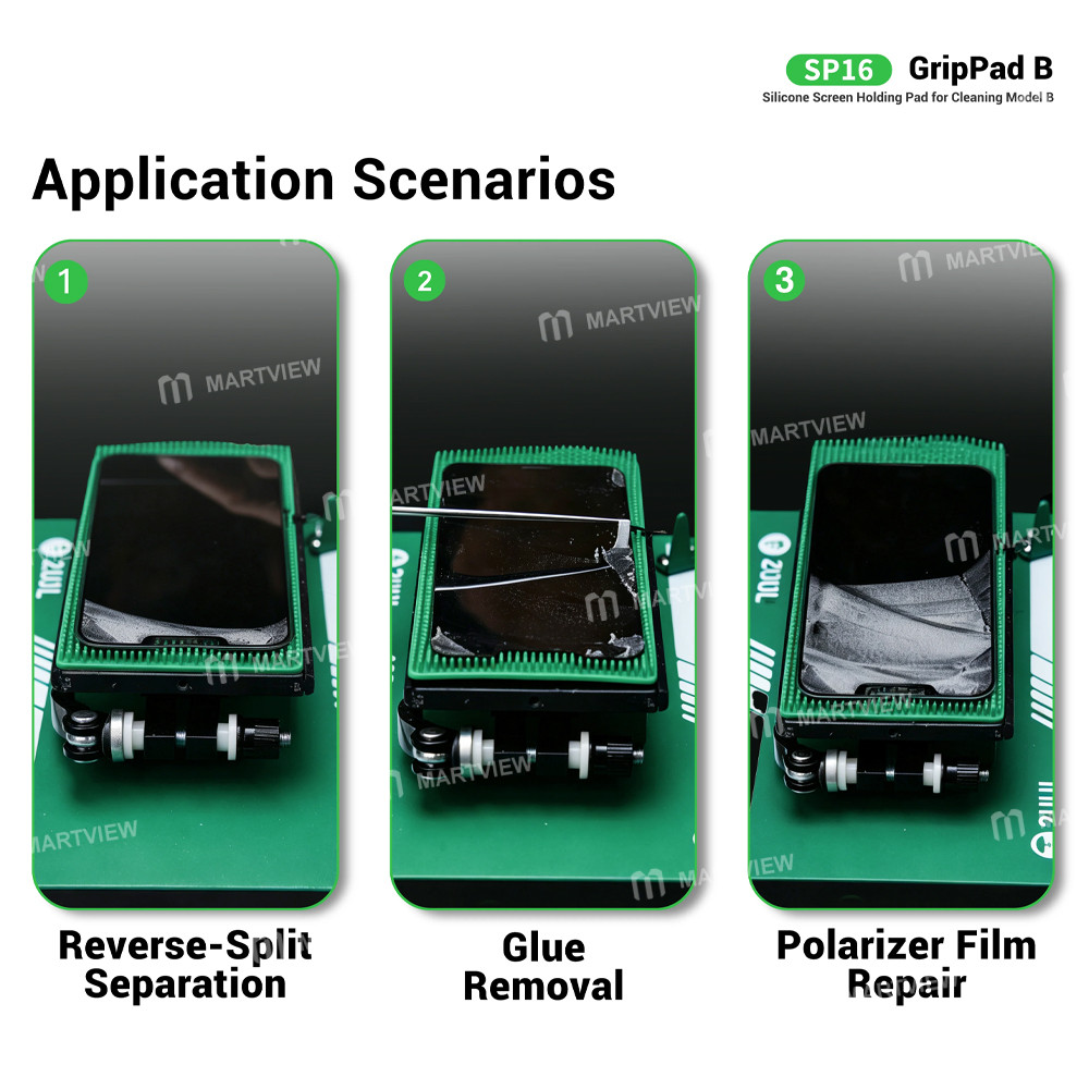 2uul sp16-grippad-b-silicone-screen-holding-pad-for-cleaning-model-b-6
