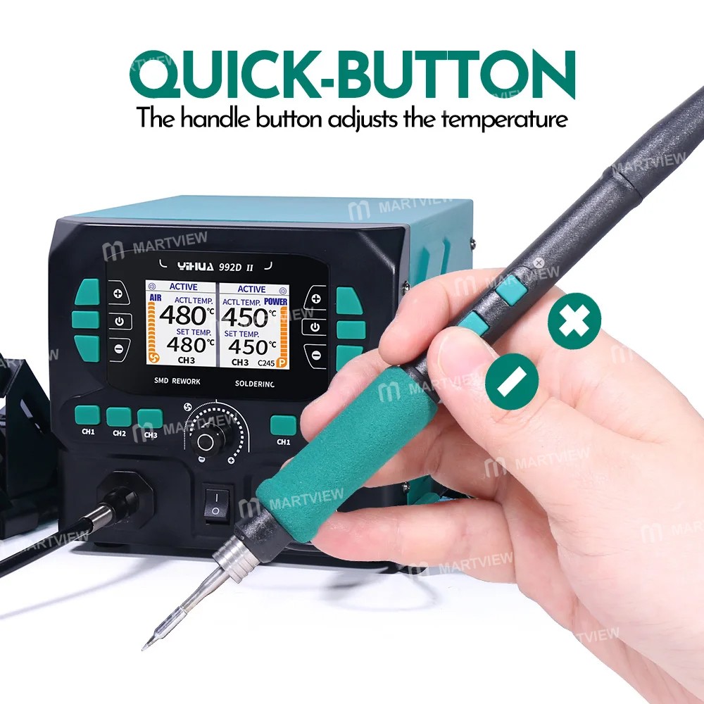 yihua 992d-ii-2-in-1-precision-nano-hot-air-pen-soldering-iron-dynamic-lcd-display-rework-station-7