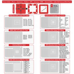 Holder + Fullset 97pcs Stencil