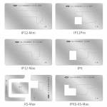 BEST 10-in-1 Motherboard middle layer BGA Planting Tin Template Platform Set for iPhone X to 13Pro M