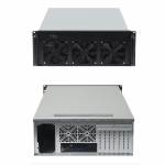 4U 28 Slots Multi Hard Disk Chassis E-ATX Motherboard Host Industrial Computer Server Chassis with 6