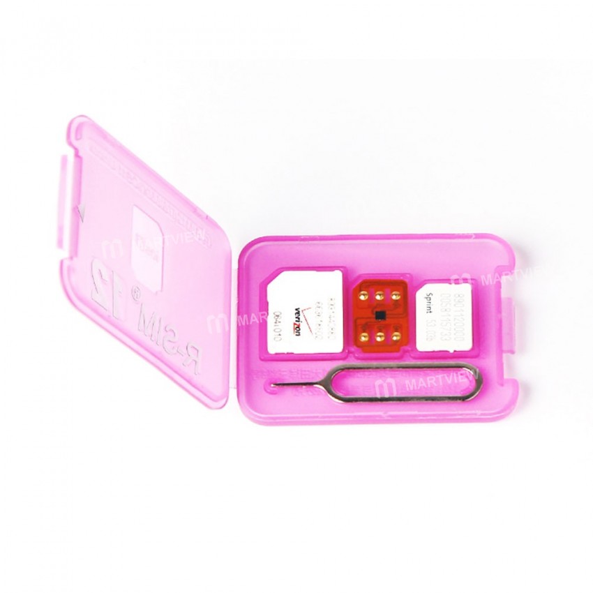 R-SIM12 Professional 4G Smart Cloud Card ICCID Unlock IOS11.x for iPhone 8 / iPhone 8 Plus / iPhone