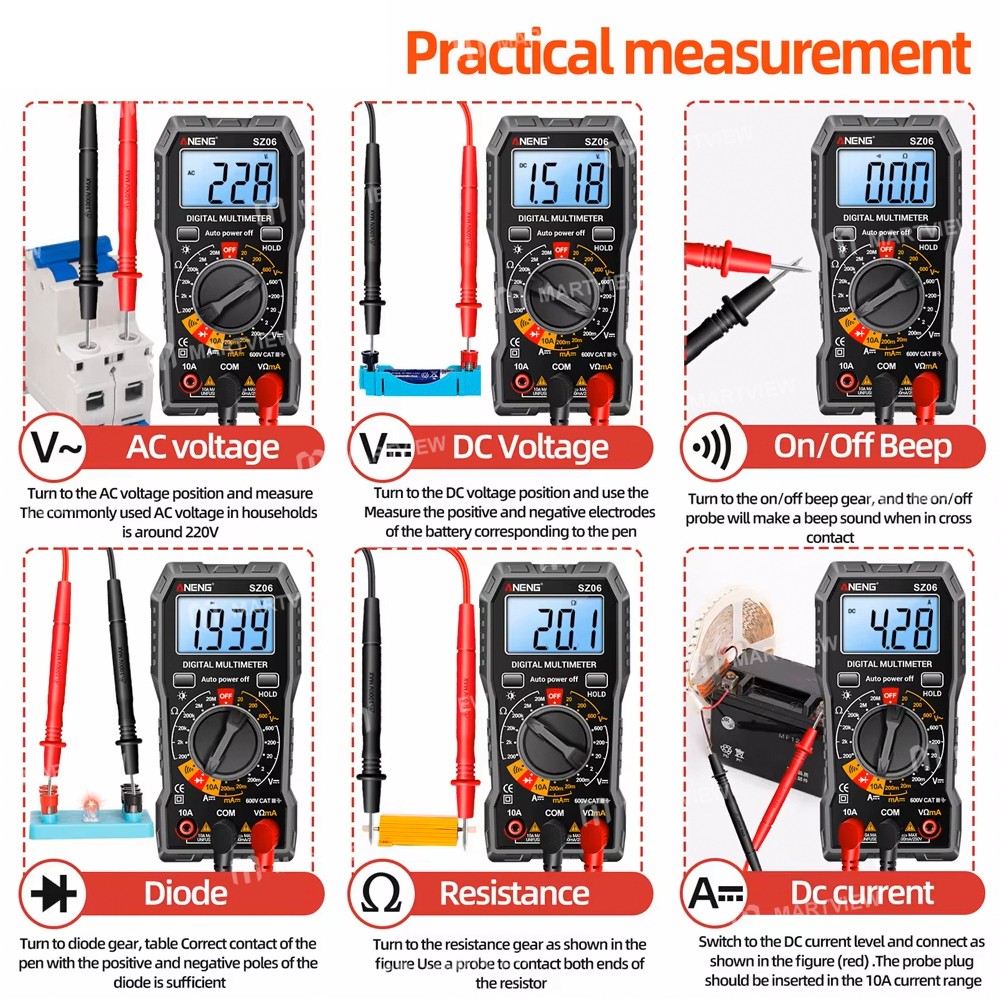 aneng sz06-high-precision-intelligent-anti-burn-in-protection-multimeter-9