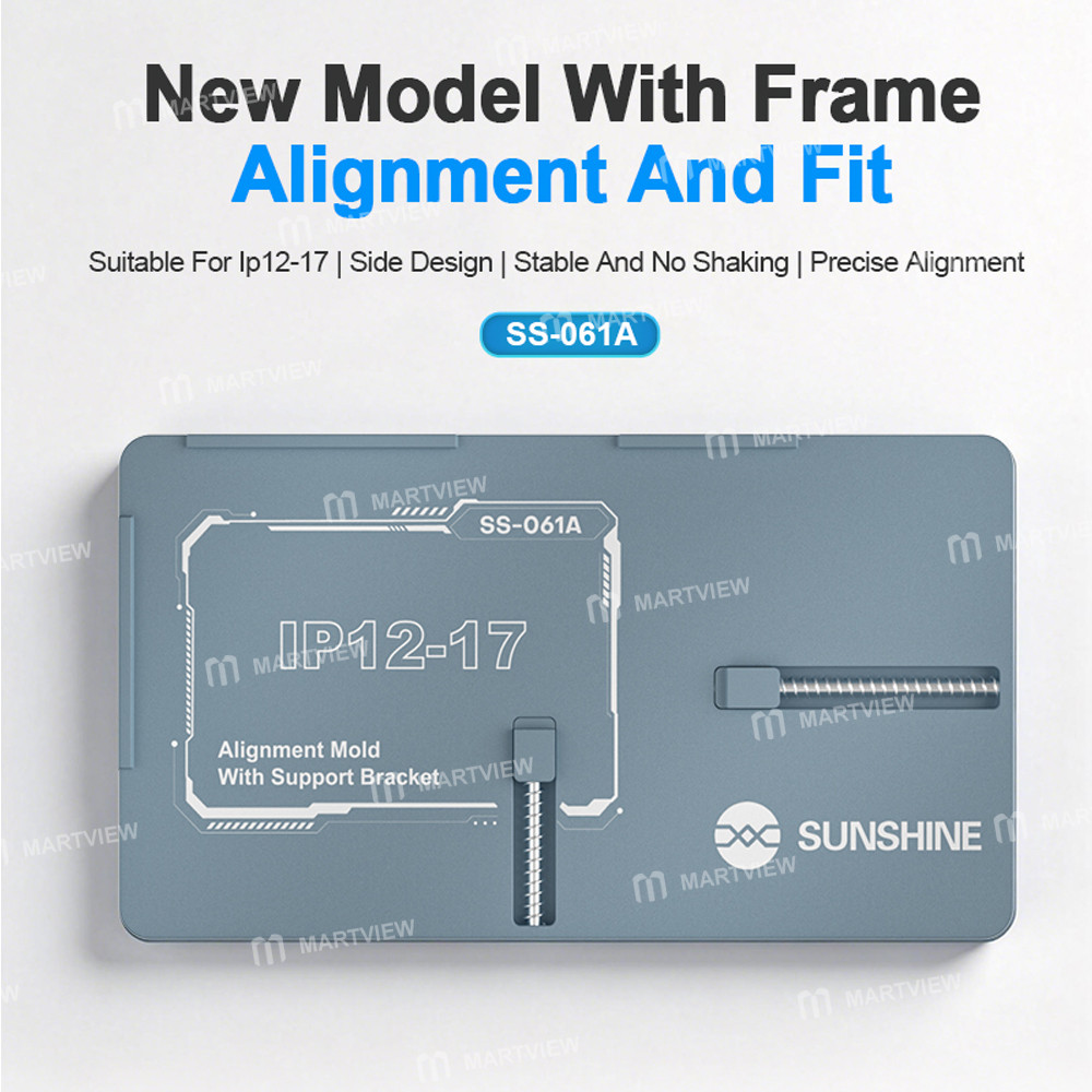sunshine ss-061a-integrated-alignment-bonding-mold-for-iphone-12-to-17-series-7