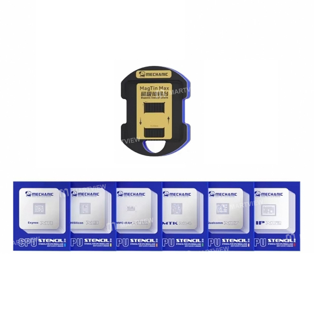 mechanic magtin-max-magnetic-dual-sided-bga-reballing-platform-set-for-iphone-android-9