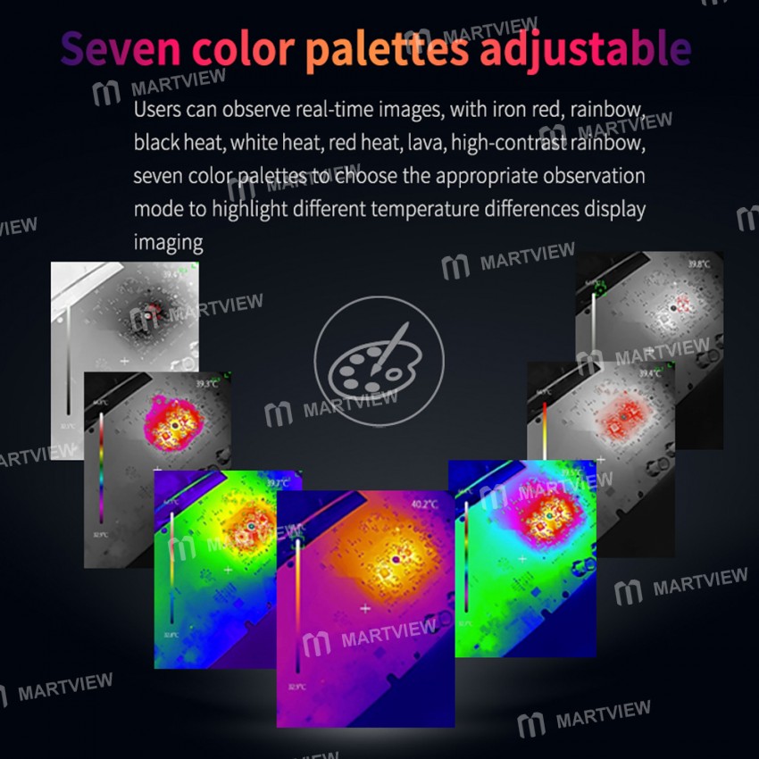 uni t-uti260m-type-c-pcb-circuit-failure-test-thermographic-thermal-imager-3
