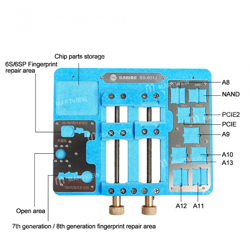 Sunshine SS-601J PCB Bracket Logicboard Mainboard Fixture Holder for iPhone