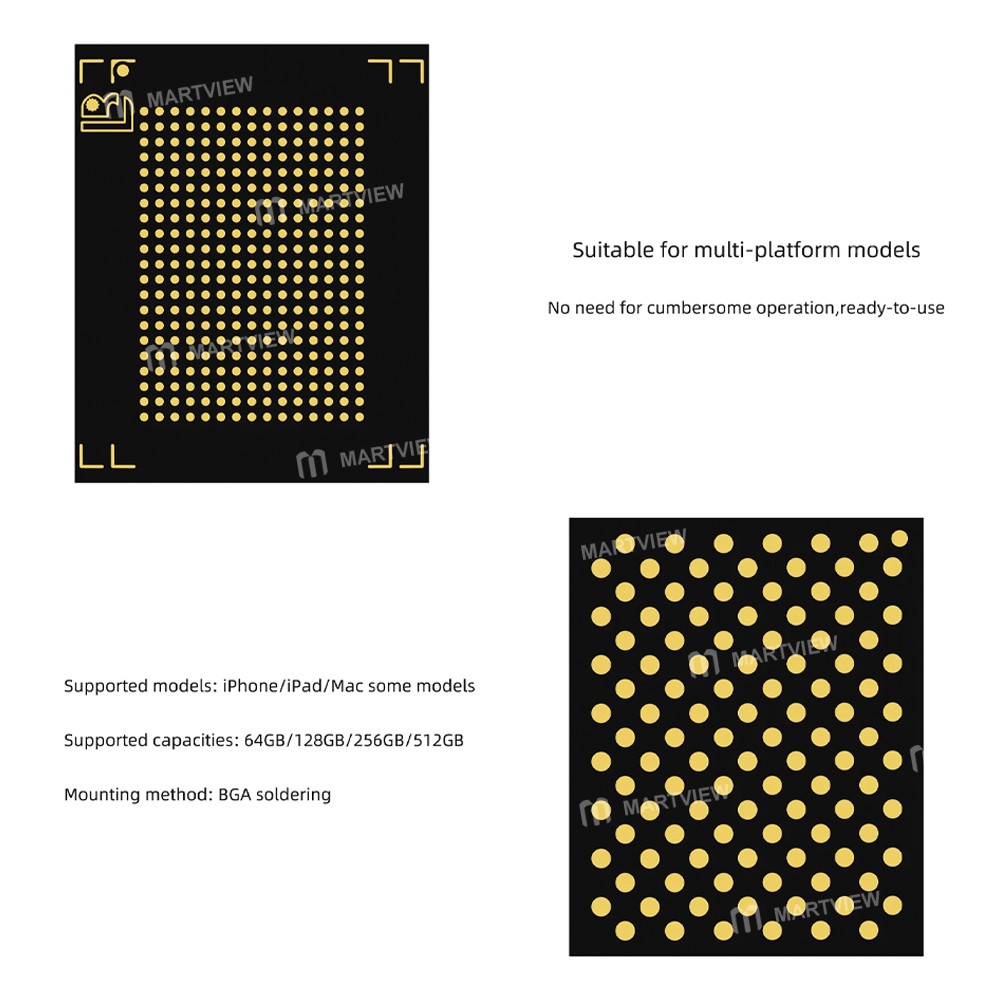 luban bga315-to-bga110-nand-conversion-board-for-iphone-ipad-mac-hard-disk-3