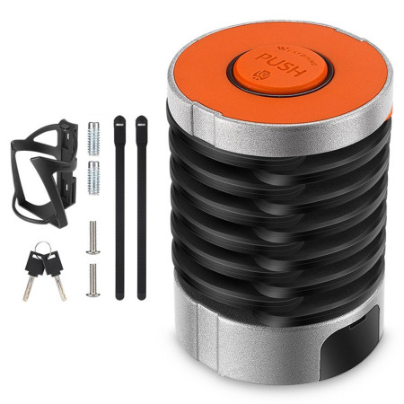 WEST BIKING Zinc Alloy Bike Anti-theft Folding Code Lock with Mount Bracket